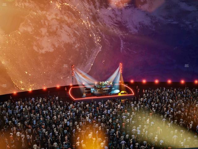 Sphere - Section 205 Seat View