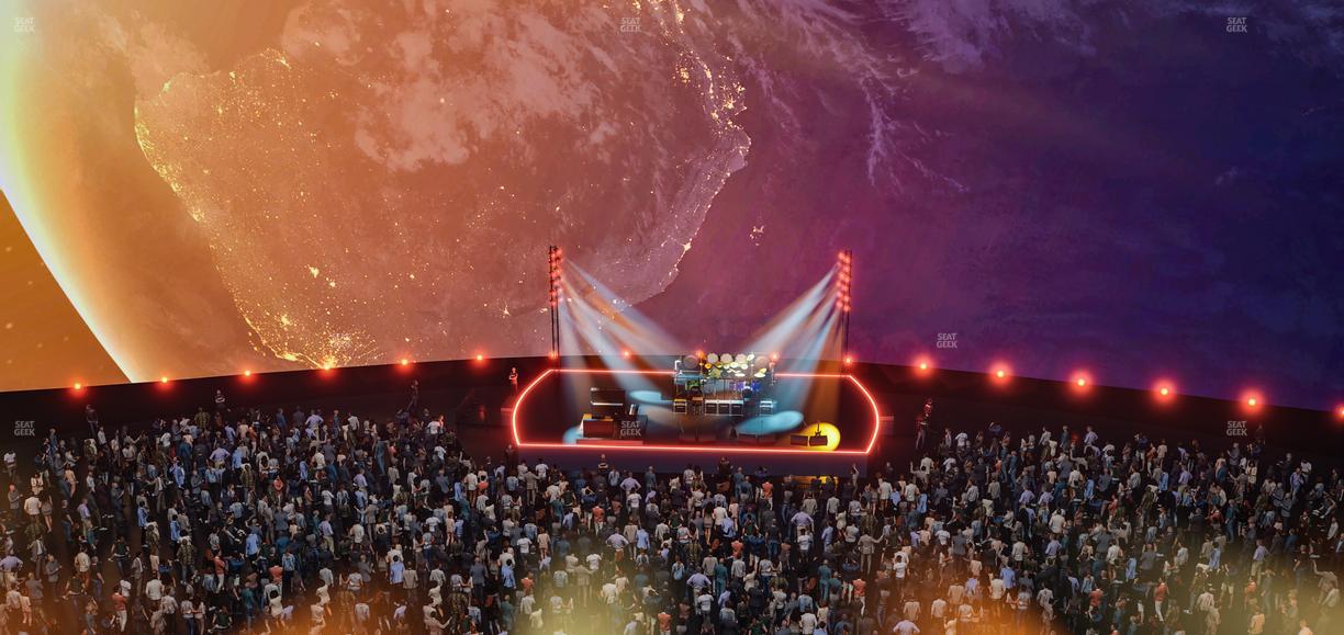 Sphere - Section 206 Seat View