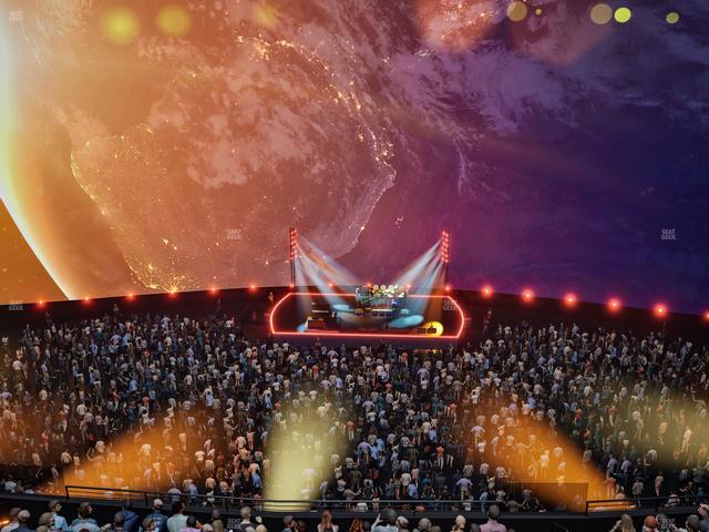 Sphere - Section 206 Seat View