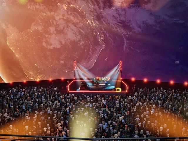 Sphere - Section 206 Seat View