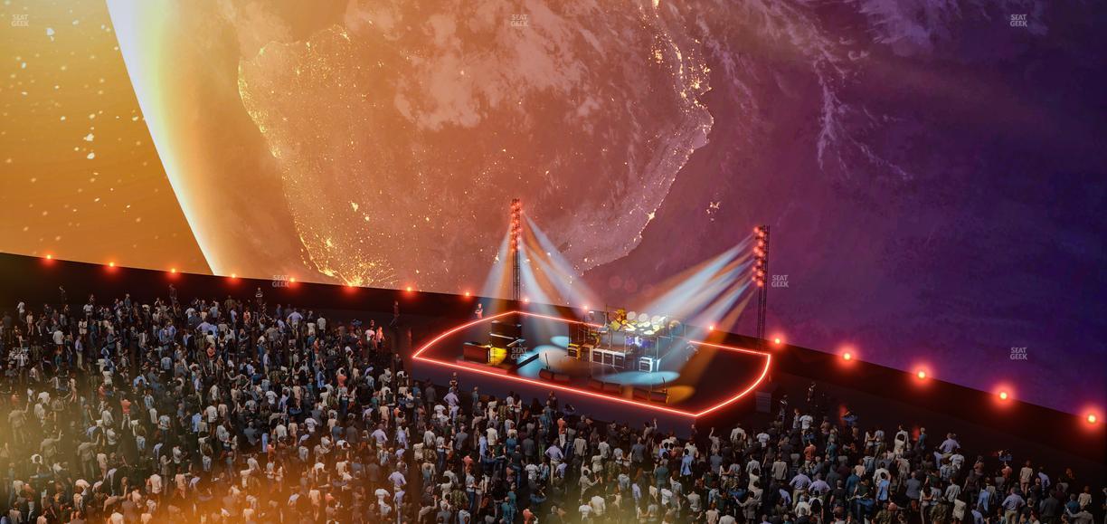 Sphere - Section 208 Seat View