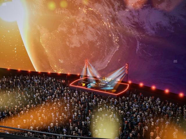 Sphere - Section 208 Seat View