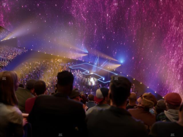 Sphere - Section 210 Seat View