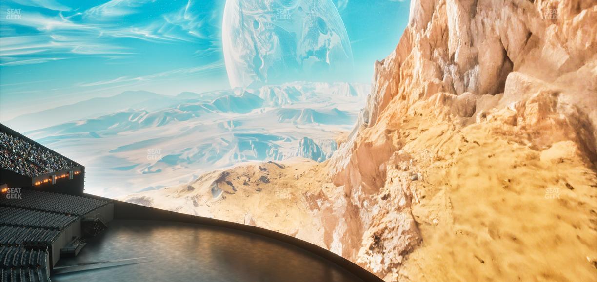 Sphere - Section 210 Seat View