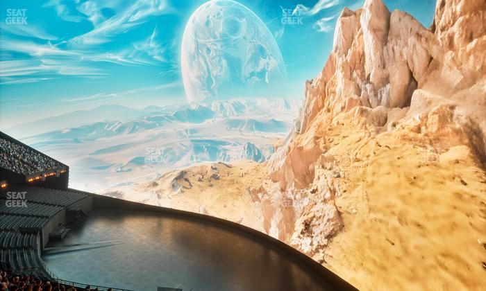 Sphere - Section 210 Seat View