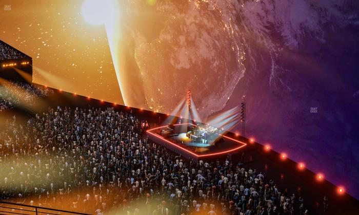 Sphere - Section 210 Seat View