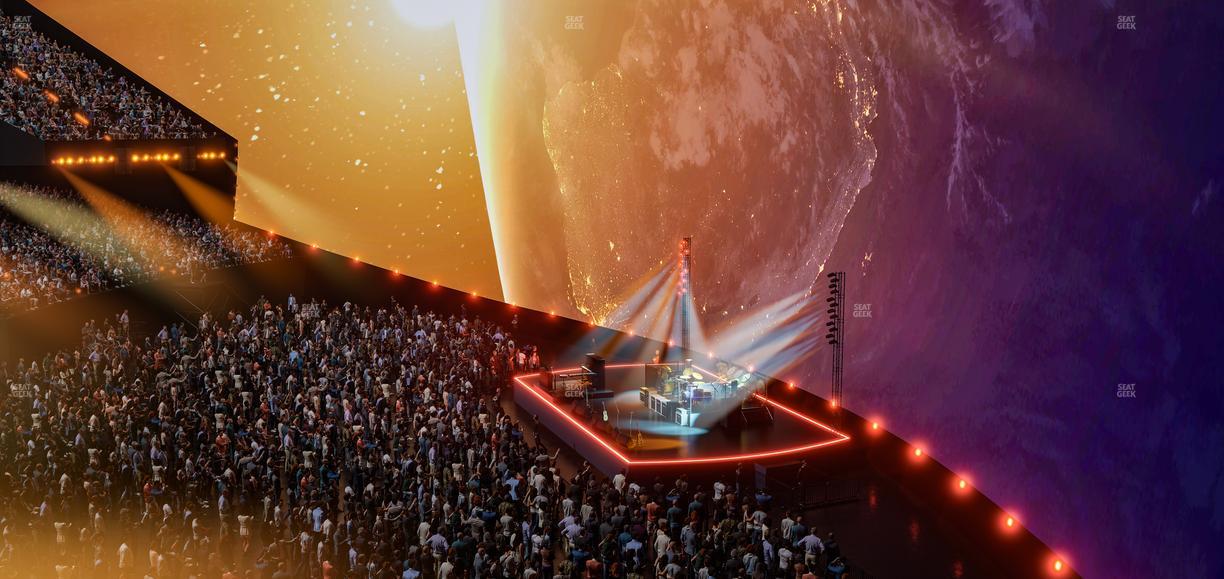 Sphere - Section 211 Seat View