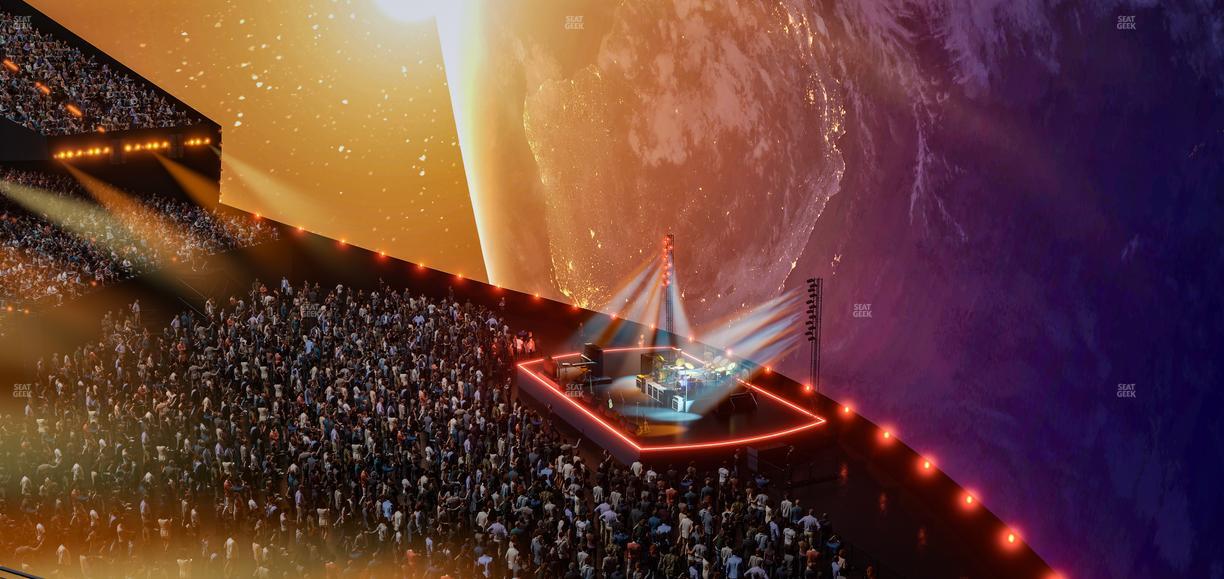 Sphere - Section 211 Seat View