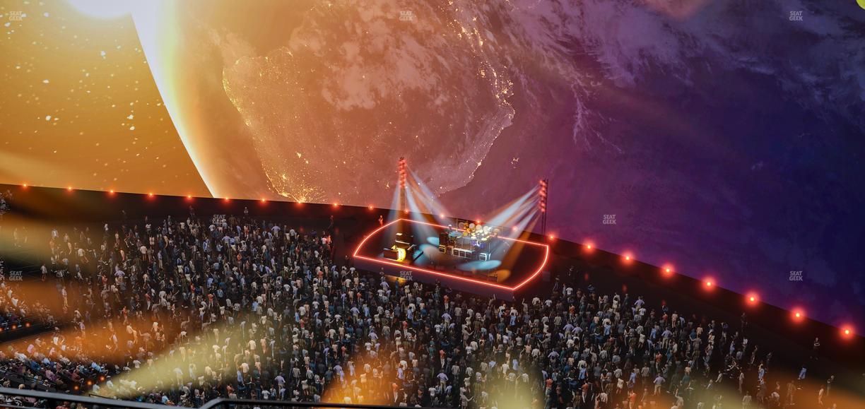 Sphere - Section 308 Seat View