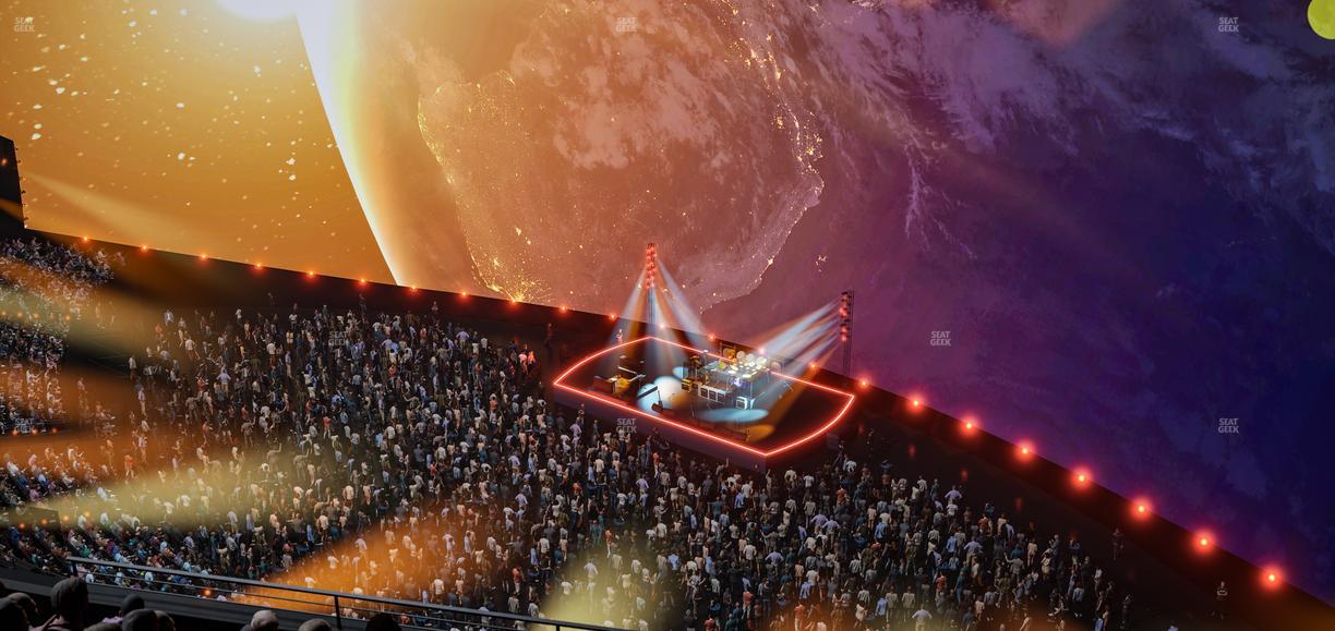 Sphere - Section 309 Seat View