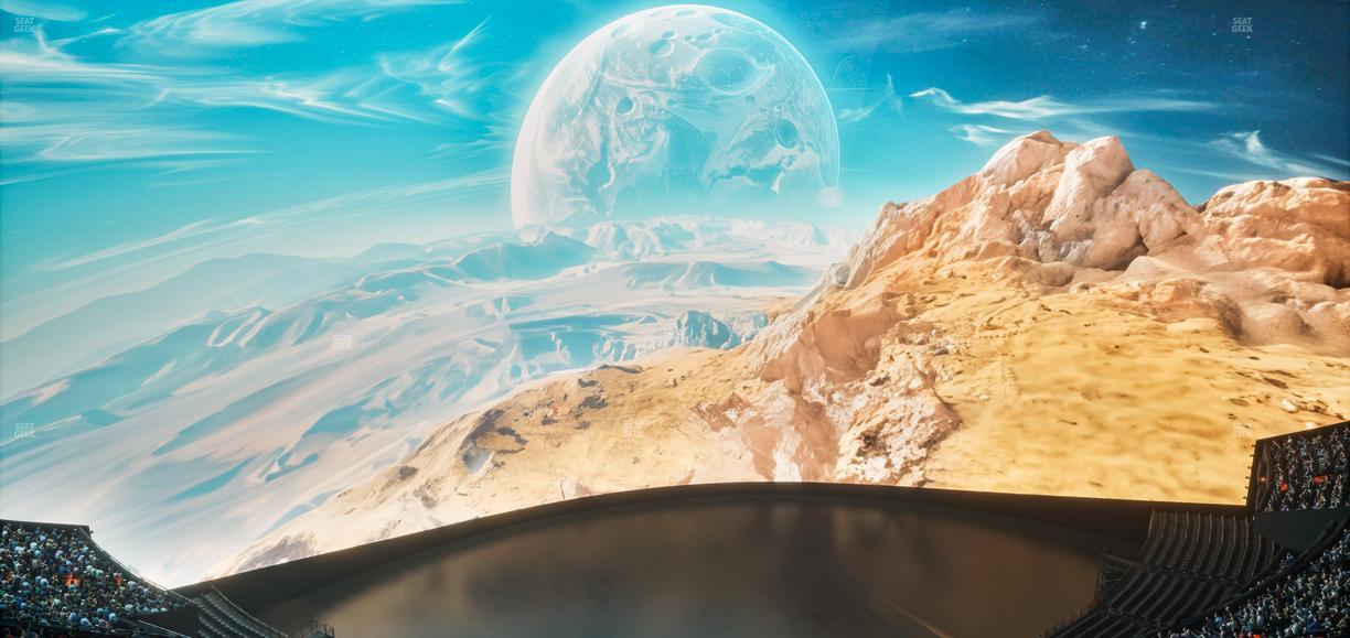 Sphere - Section 405 Seat View