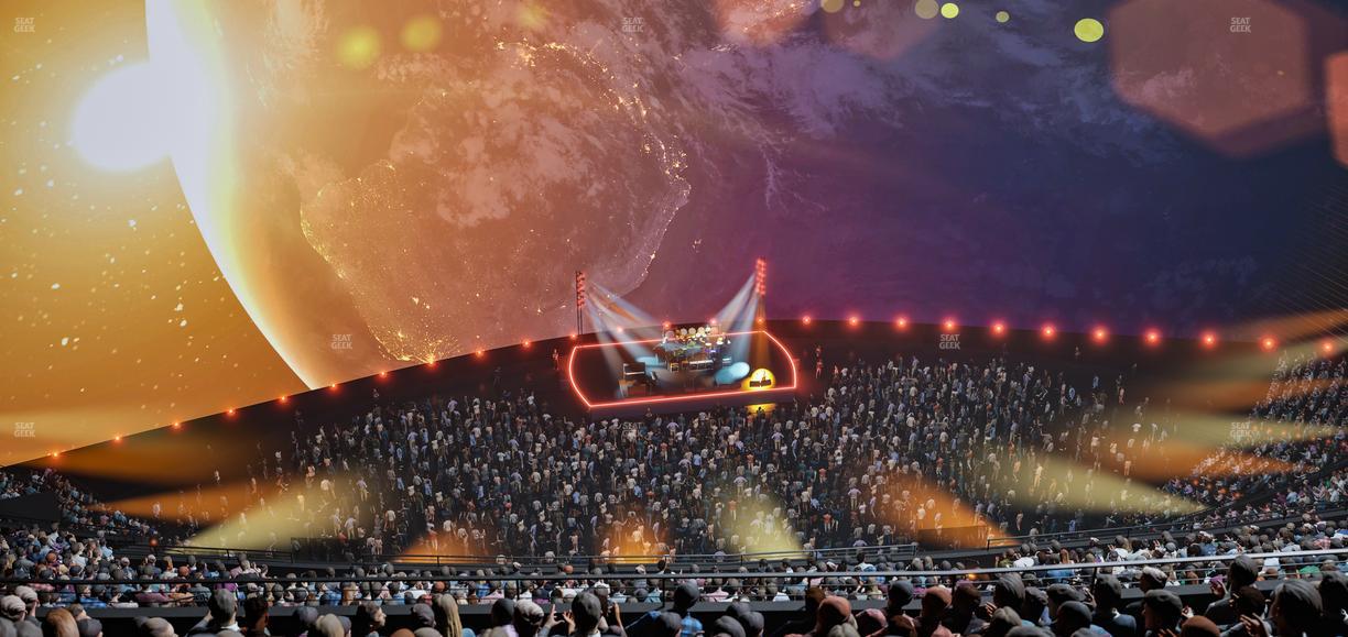 Sphere - Section 405 Seat View