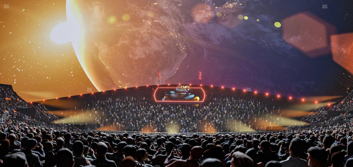 Sphere - Section 406 Seat View