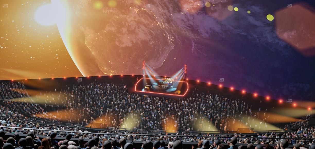 Sphere - Section 407 Seat View