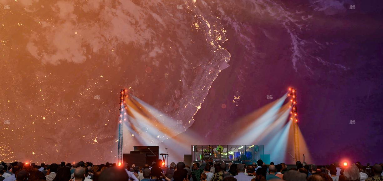 Sphere - Section Ga Pit Seat View