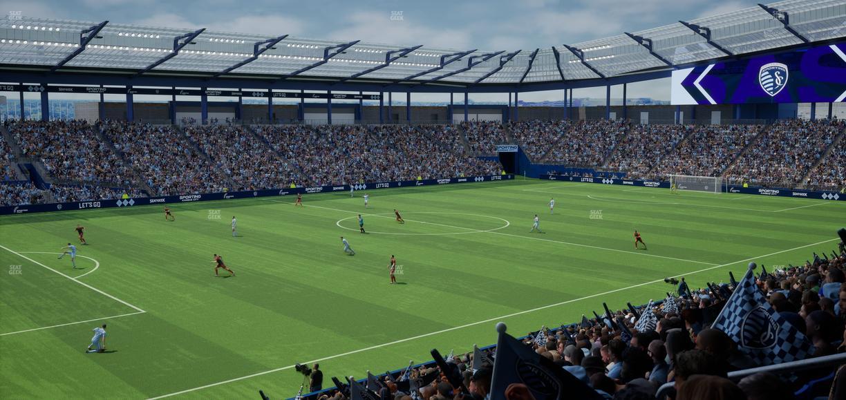 Sporting Park - Section 101 Seat View