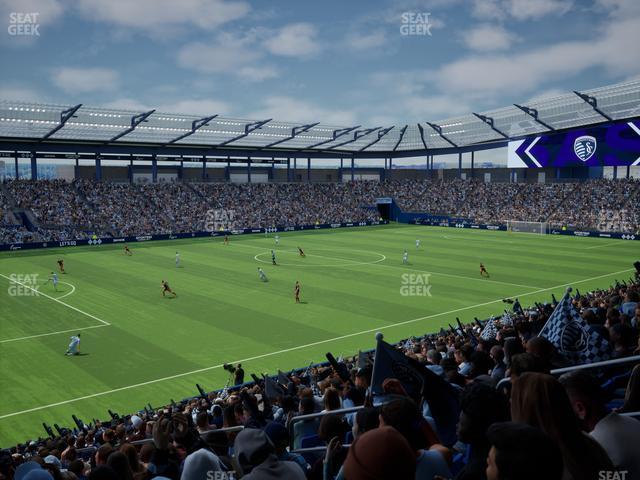 Sporting Park - Section 101 Seat View