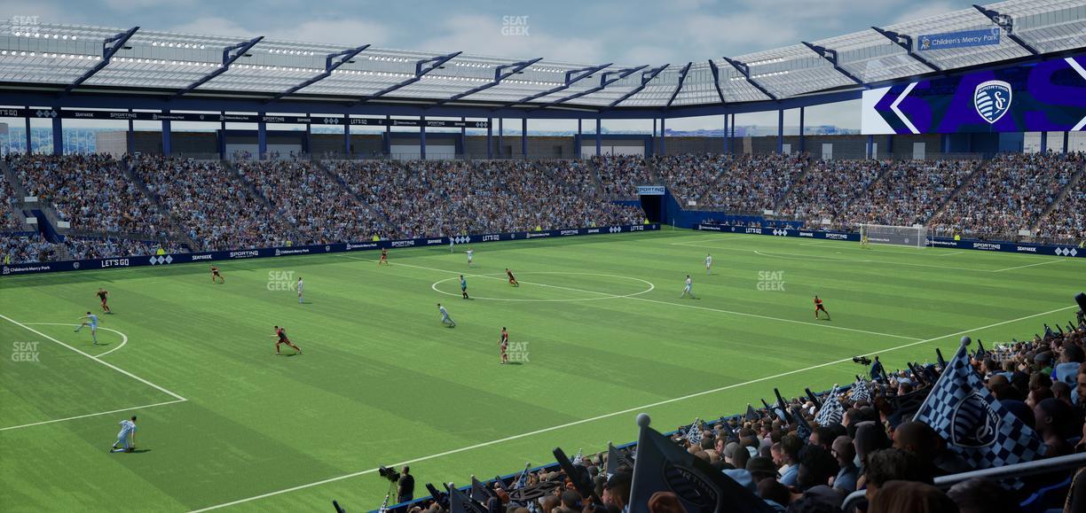 Sporting Park - Section 101 Seat View