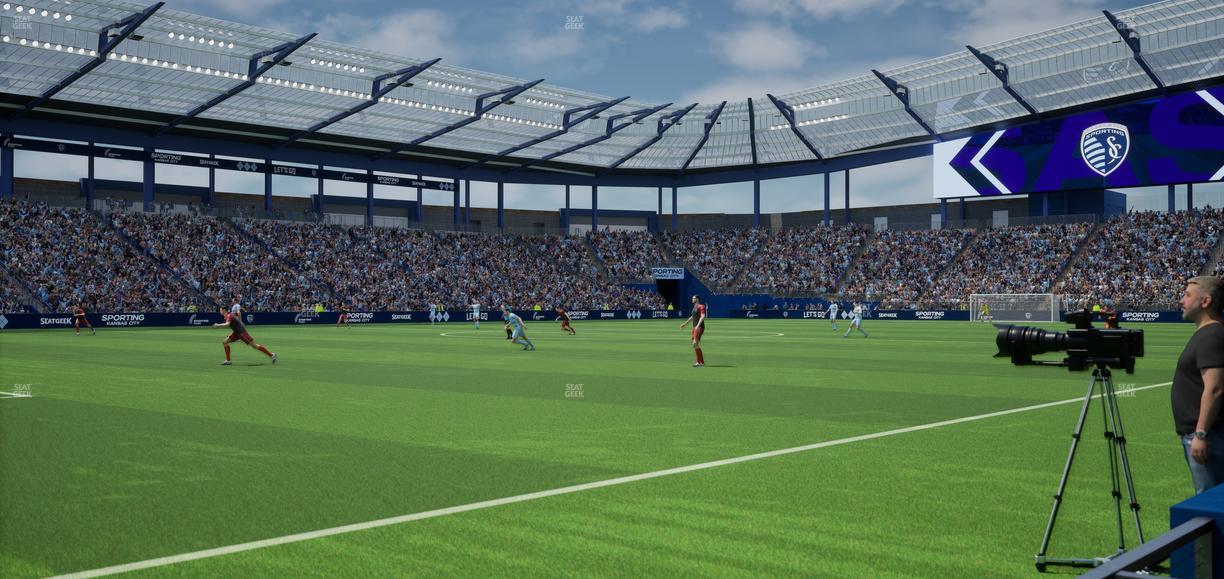 Sporting Park - Section 102 Seat View