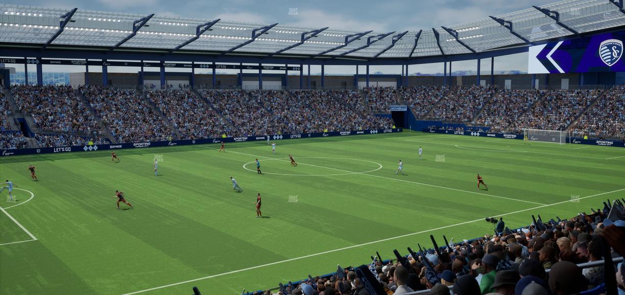 Sporting Park - Section 102 Seat View