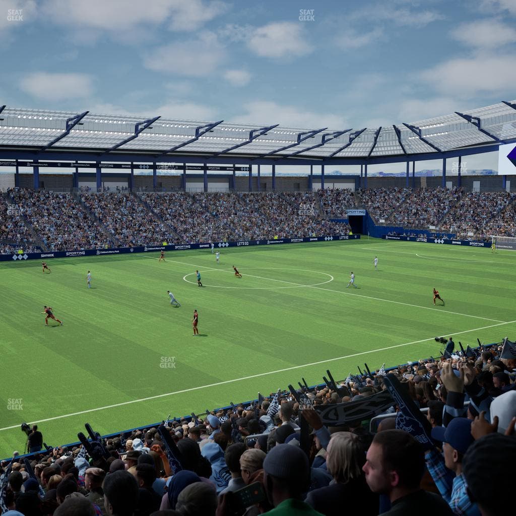 Sporting Park - Section 102 Seat View