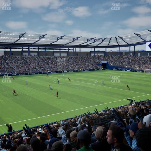 Sporting Park - Section 102 Seat View