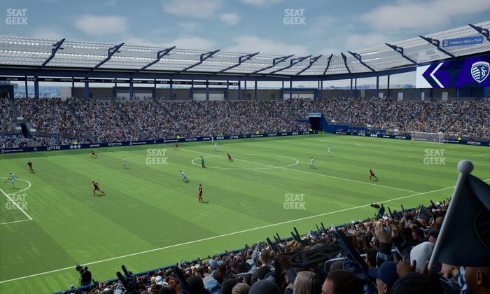 Sporting Park - Section 102 Seat View