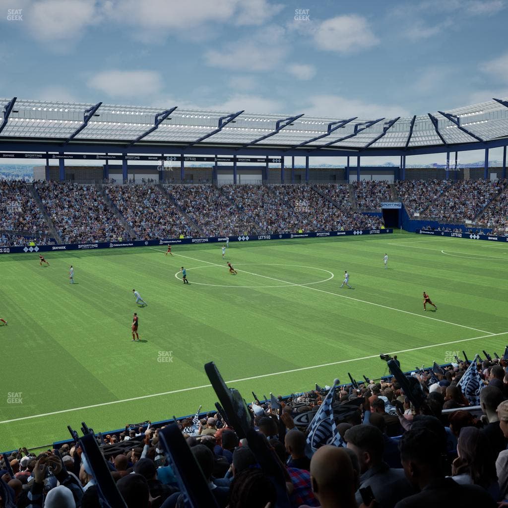 Sporting Park - Section 103 Seat View