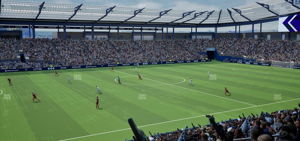 Sporting Park - Section 103 Seat View