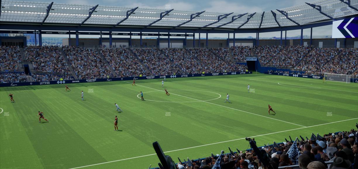 Sporting Park - Section 103 Seat View