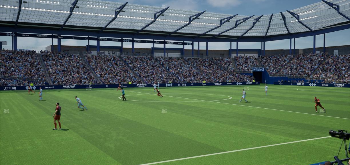 Sporting Park - Section 104 Seat View