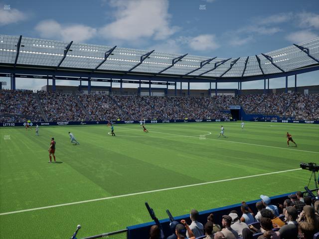 Sporting Park - Section 104 Seat View