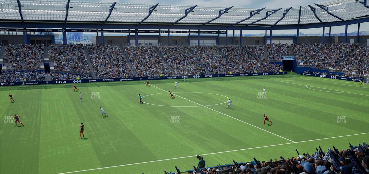 Sporting Park - Section 104 Seat View