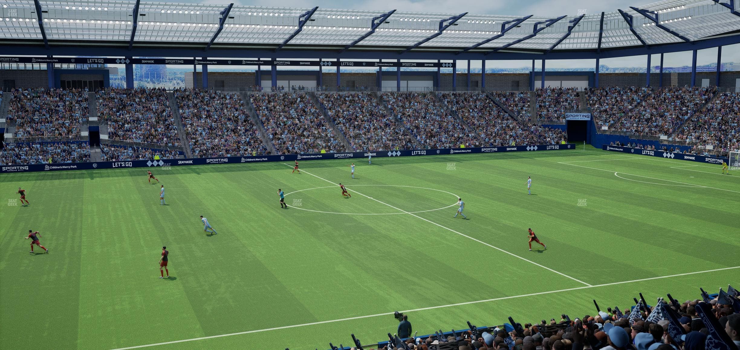 Sporting Park - Section 104 Seat View