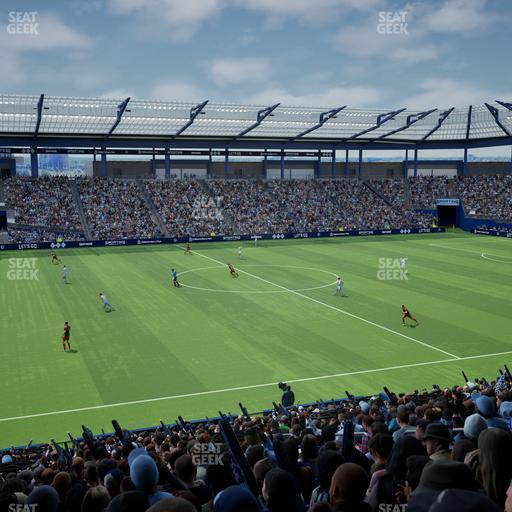 Sporting Park - Section 104 Seat View