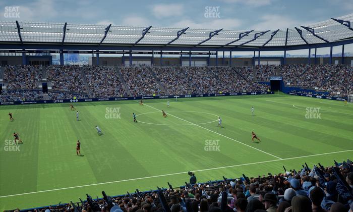 Sporting Park - Section 104 Seat View