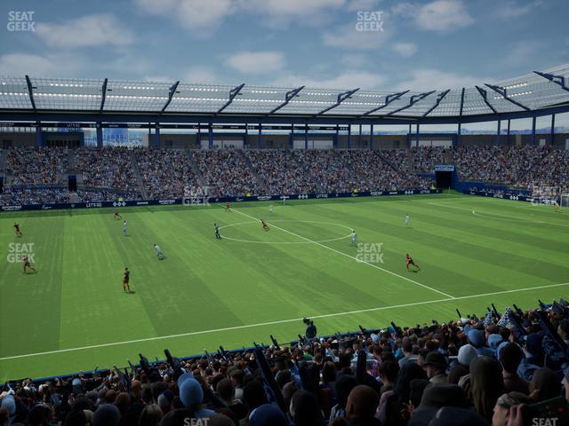 Sporting Park - Section 104 Seat View
