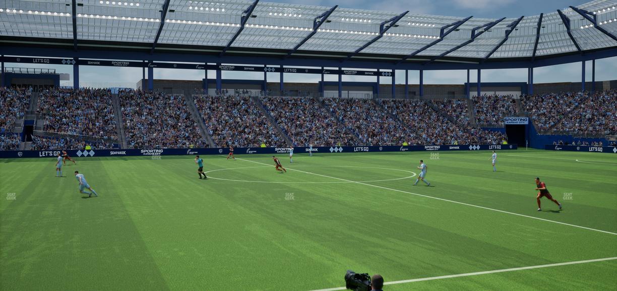 Sporting Park - Section 105 Seat View