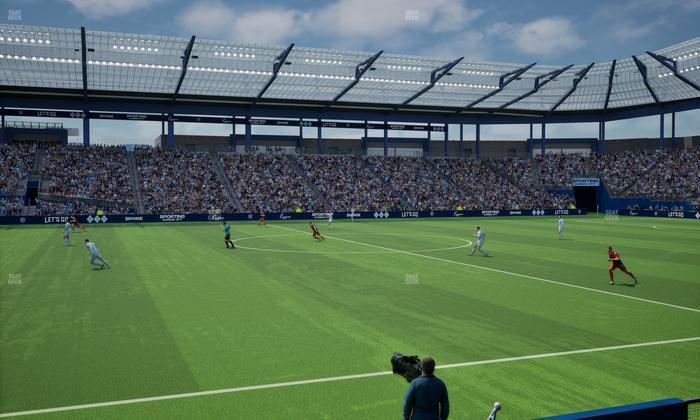 Sporting Park - Section 105 Seat View