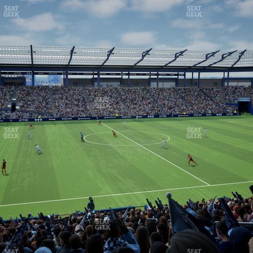 Sporting Park - Section 105 Seat View