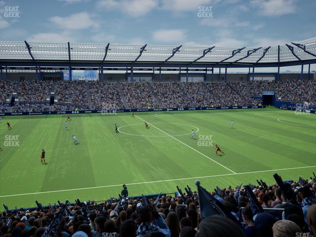 Sporting Park - Section 105 Seat View