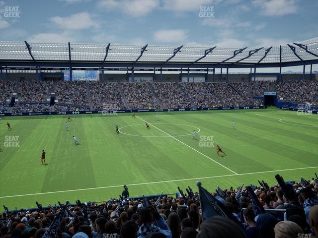 Sporting Park - Section 105 Seat View
