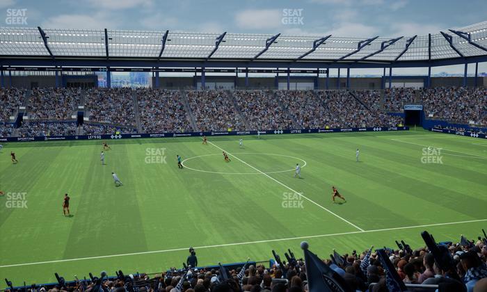 Sporting Park - Section 105 Seat View