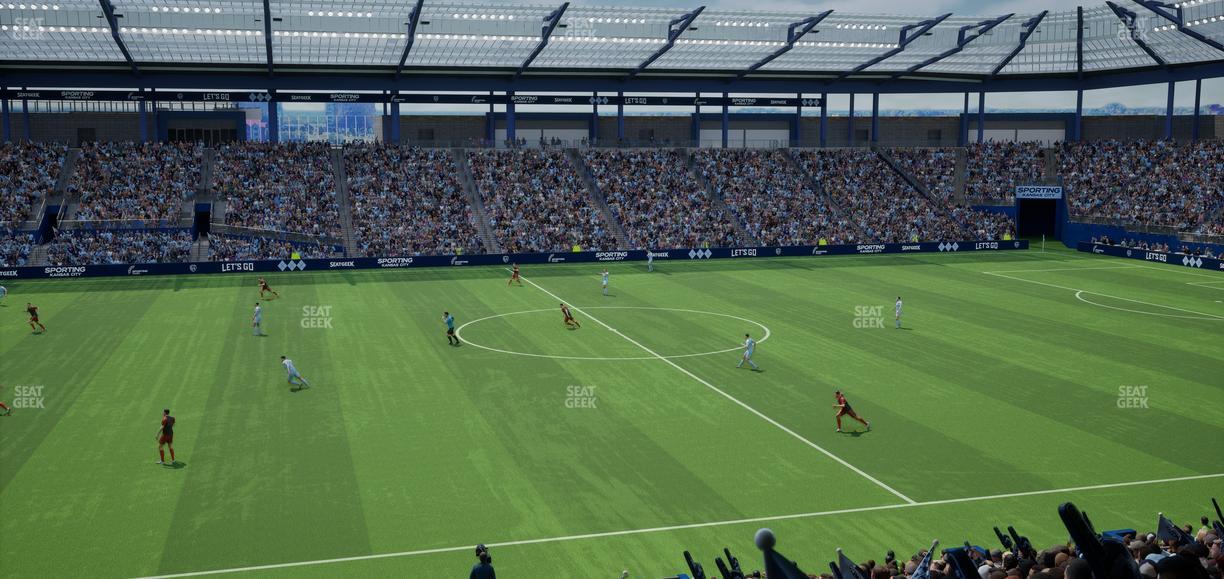 Sporting Park - Section 105 Seat View