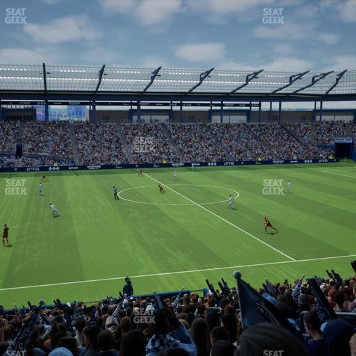 Sporting Park - Section 105 Seat View