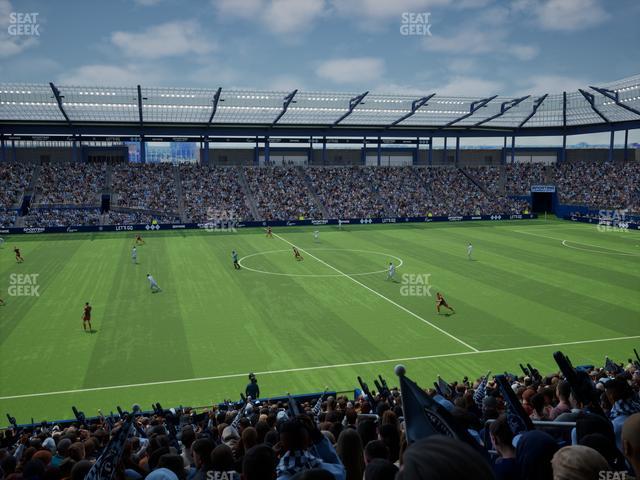 Sporting Park - Section 105 Seat View