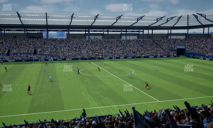 Sporting Park - Section 105 Seat View