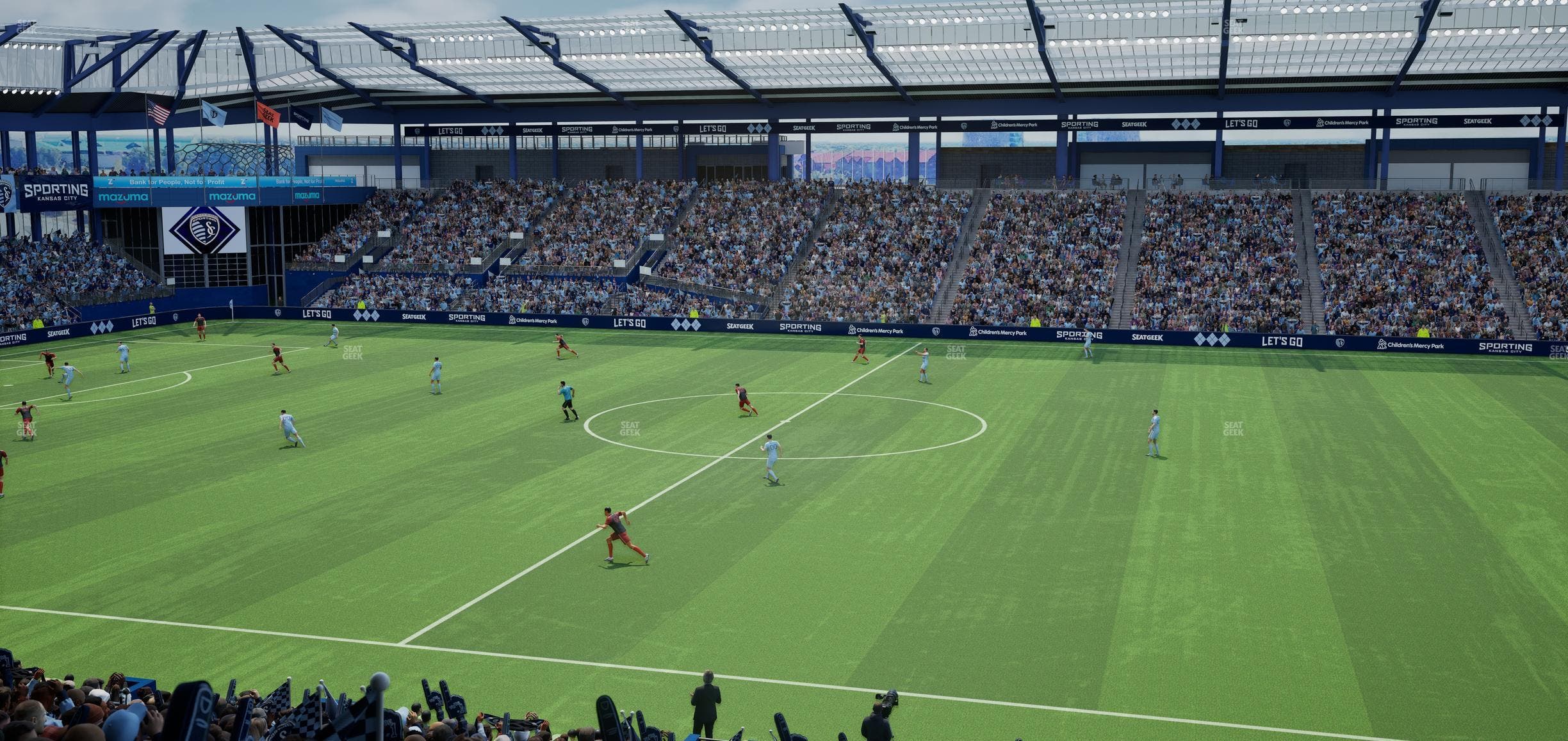 Sporting Park - Section 109 Seat View