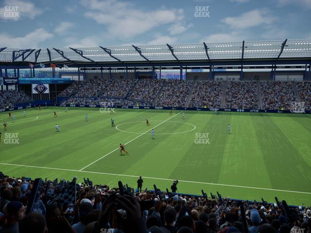 Sporting Park - Section 109 Seat View