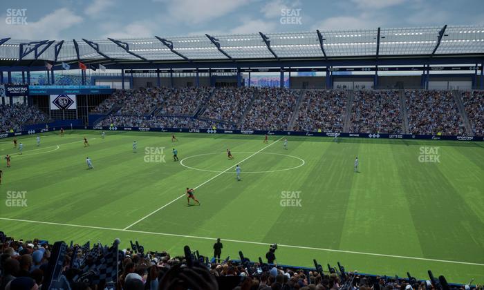 Sporting Park - Section 109 Seat View